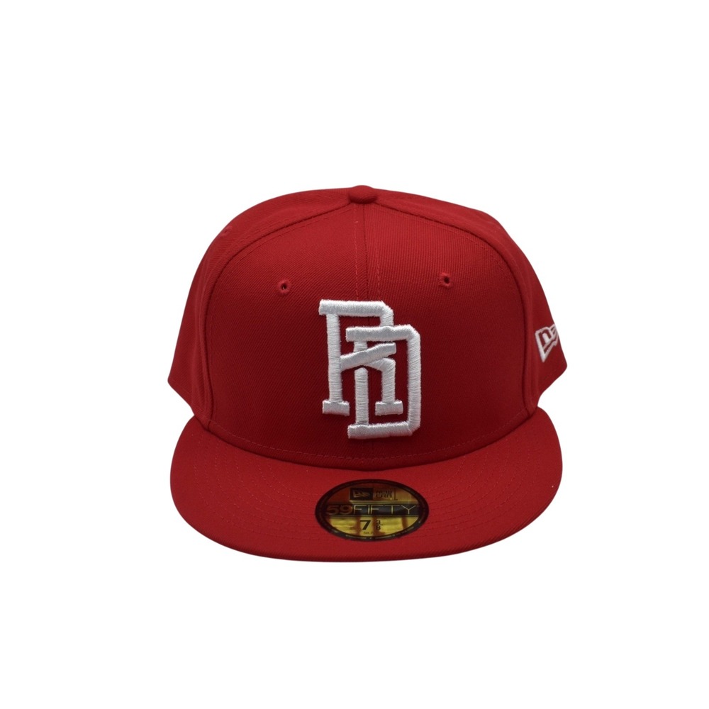 New Era 59FIFTY Dominican Republic DR WBC World Baseball Hat Cap 7 3/8 Red NWT